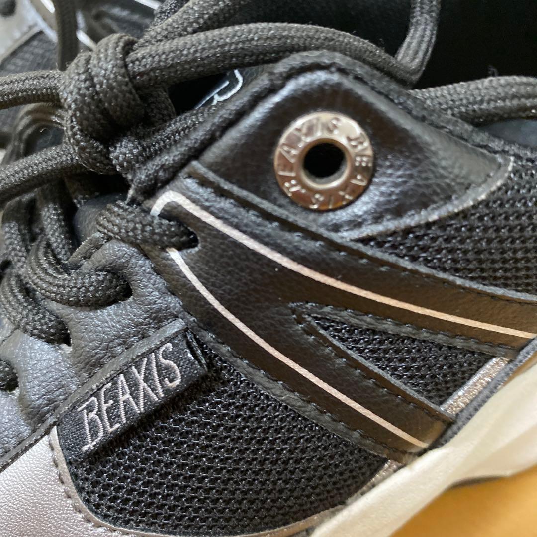 ビーアクシス ウエイトコアスニーカー ダイエット 体幹 トレーニング M黒/白