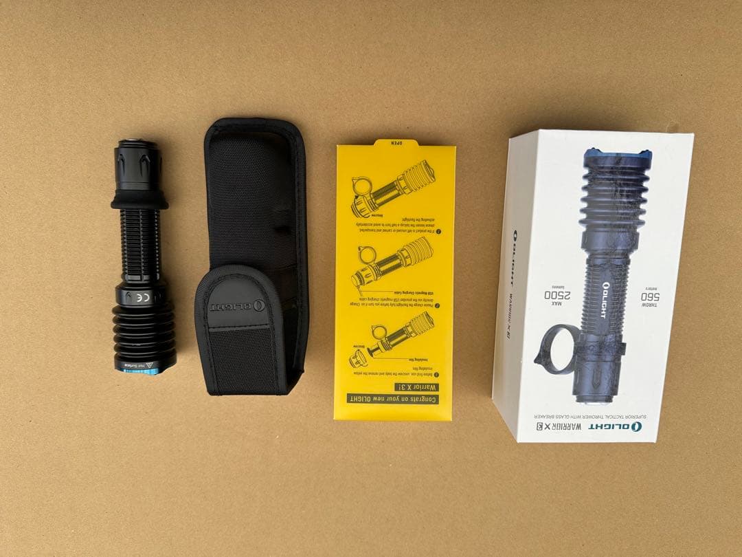 Olight オーライトWarrior X3懐中電灯 ledフラッシュライト