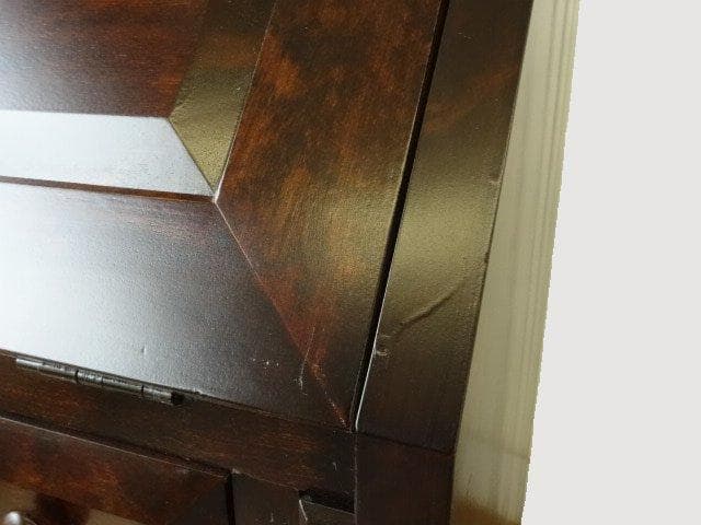 松本民芸家具　ライティング　ビューロー　USED　再塗装済