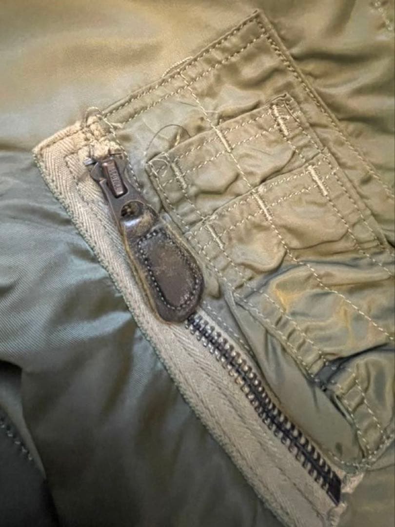 70s n-2b フライトジャケット 実物