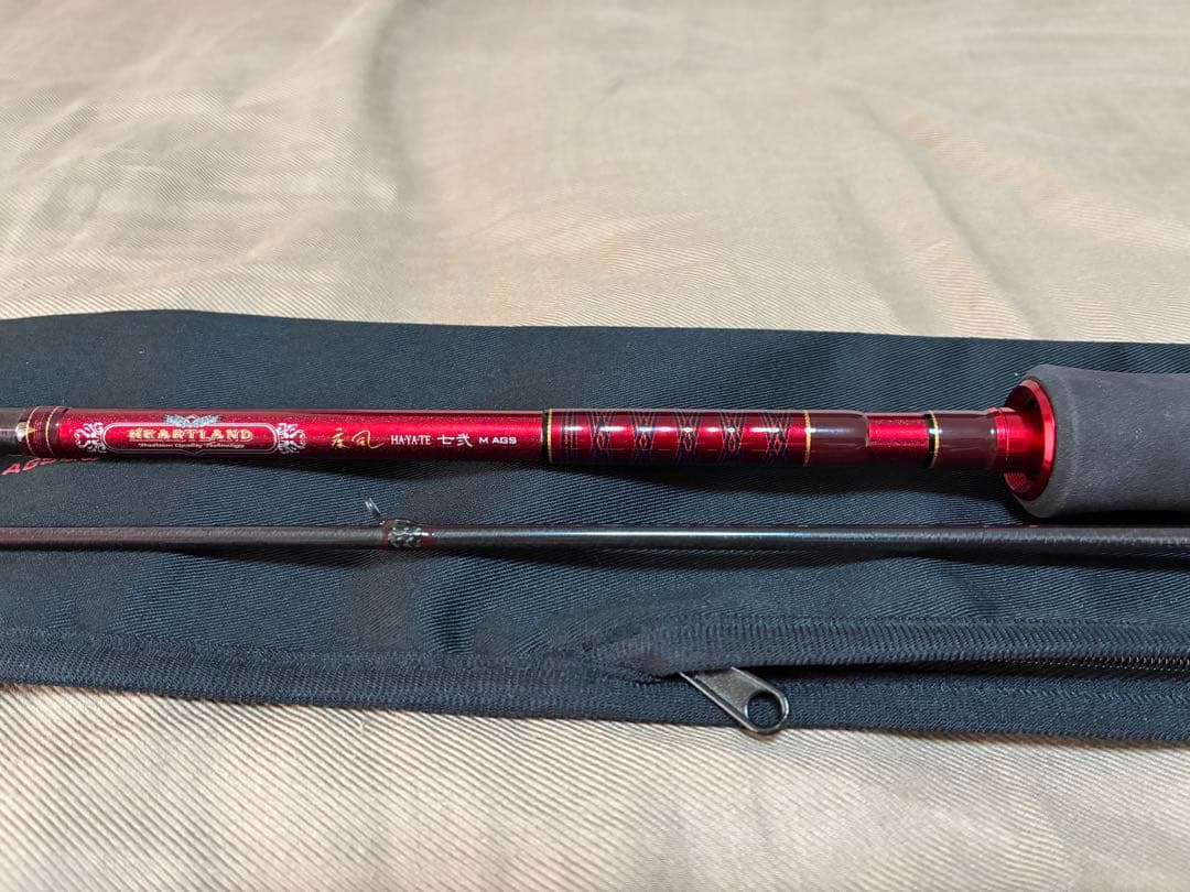 山*田様 ダイワ ハートランド　722MRB-SV AGS25 疾風 七弐 M