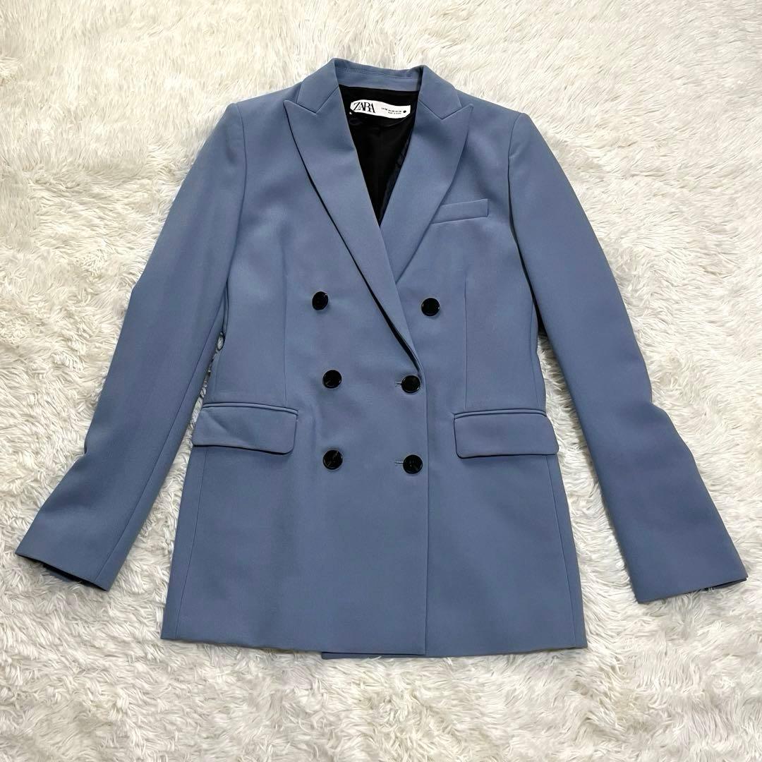 ZARA ザラ　レディーススーツ セットアップ　ダブル　カジュアル　ビジネス