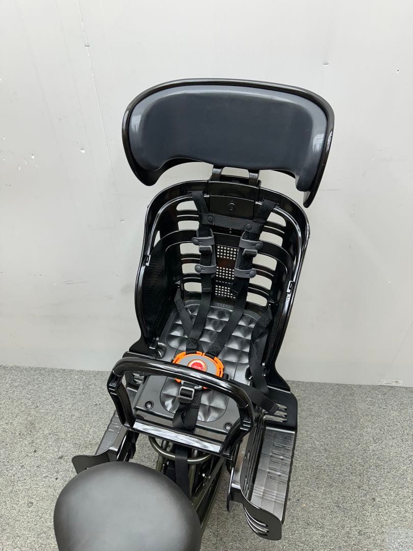 Yamaha パスKISS チャイルドシート付き電動自転車　大型フロントカゴあり