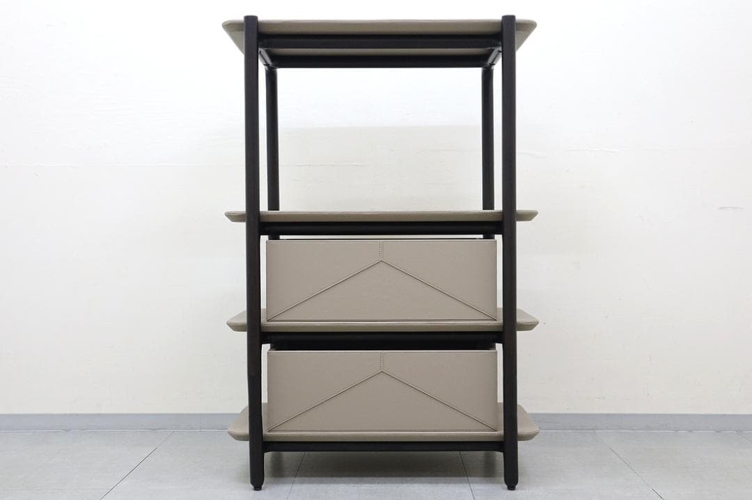 美品 ARMONIA アルモニア シェルフ ラック ボックス 引出 収納 飾り棚