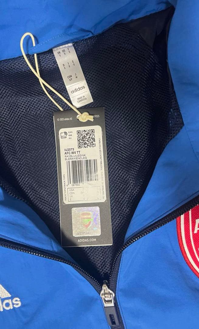 adidas アーセナル　プレゼンテーションジャケット　アンセムジャケット　新品