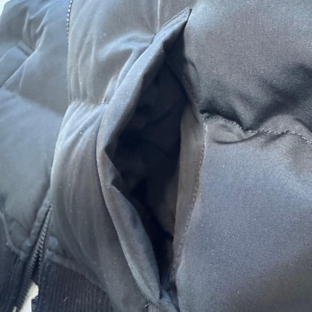 バーバリー Burberry ダウンベスト ノバチェック ホースロゴ 160A黒