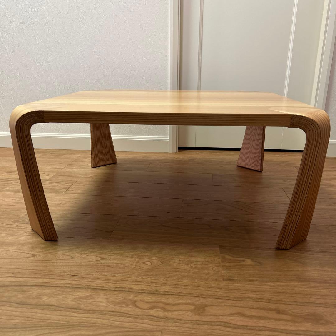 《小津安二郎監督 × BEAMS JAPAN》天童木工 座卓焼き印有り　限定生産