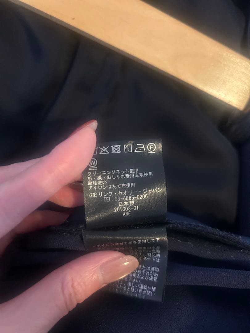 【値下げ】theoryノーカラージャケットとワイドパンツセット　スーツ