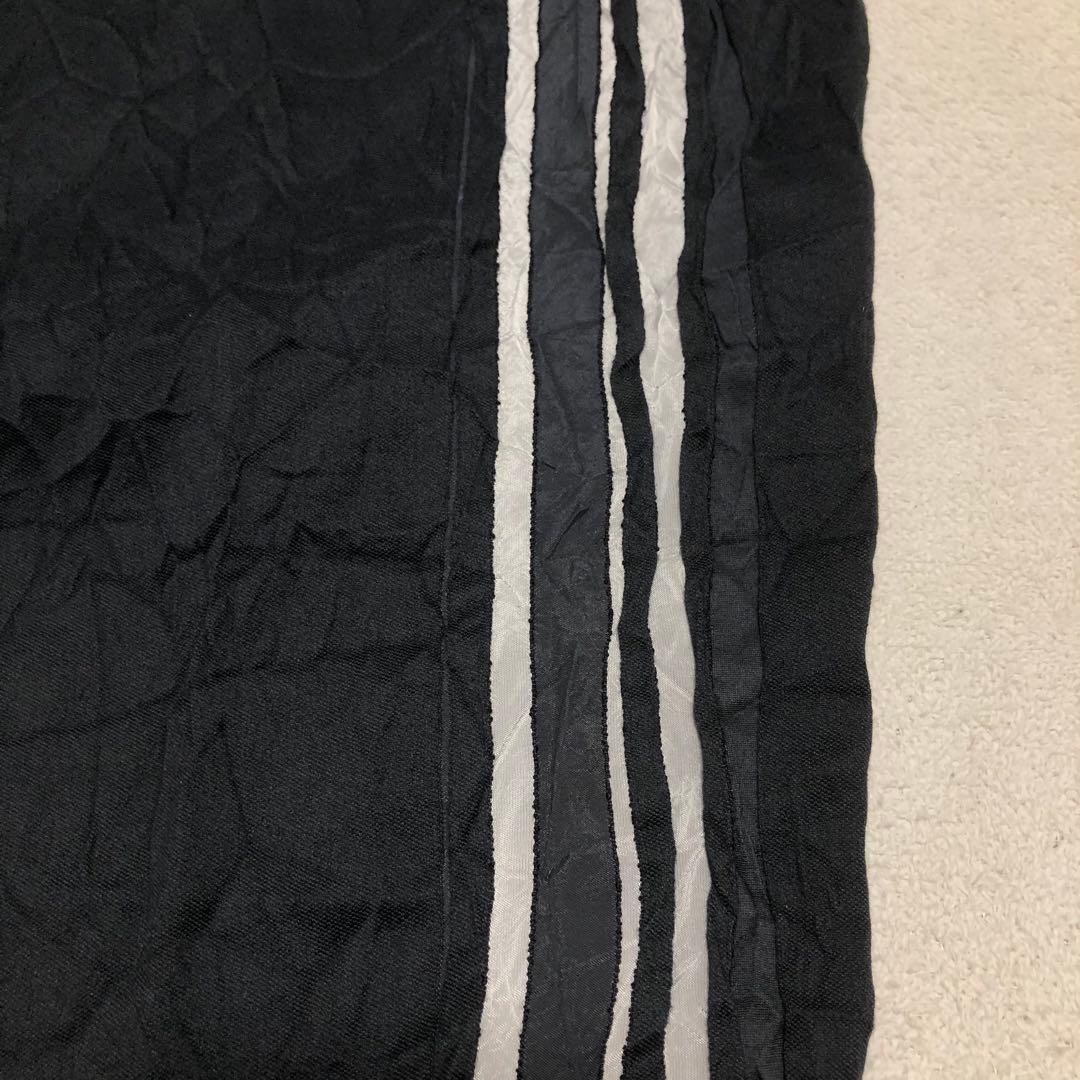 ワイズ　Yohji Yamamoto シワ加工ロングスカート　Lライン入り　黒￼