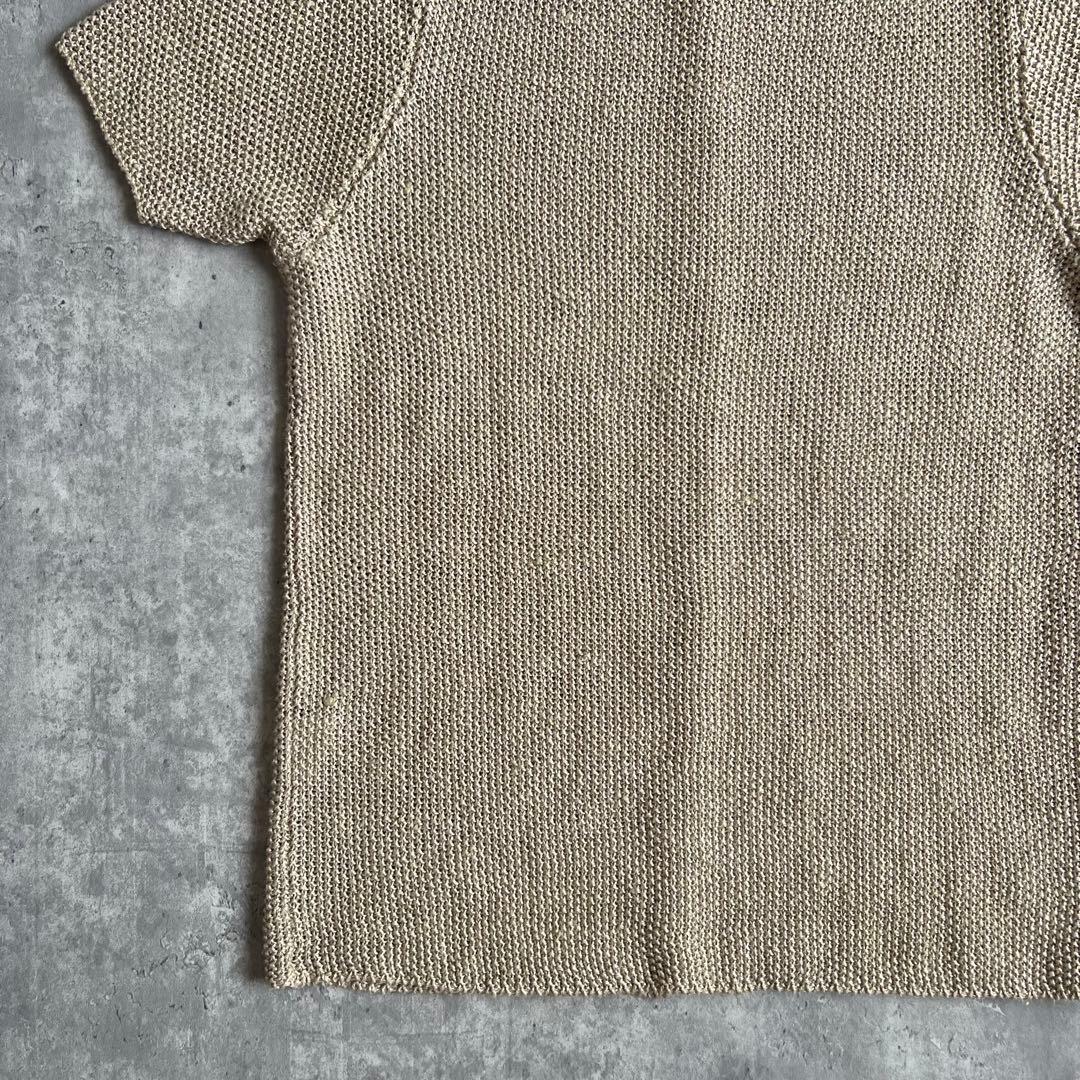 アルマーニコレツォーニ　激レア　リネン　シャツ＆タンクトップ　アンサンブル　M