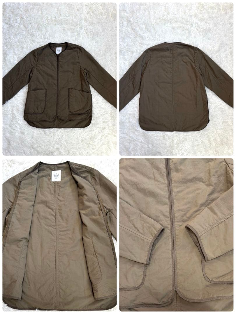 ルーニィ 40th記念モデル ロングコート ライナー付き ピンクブラウン M