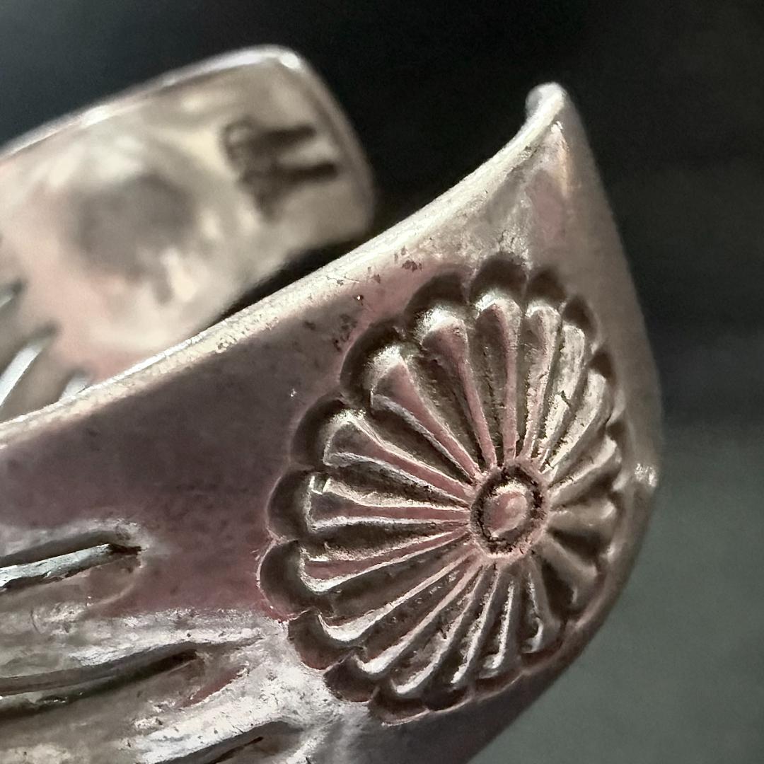 超希少! Navajo 故 Allen Kee バングル インディアンジュエリー