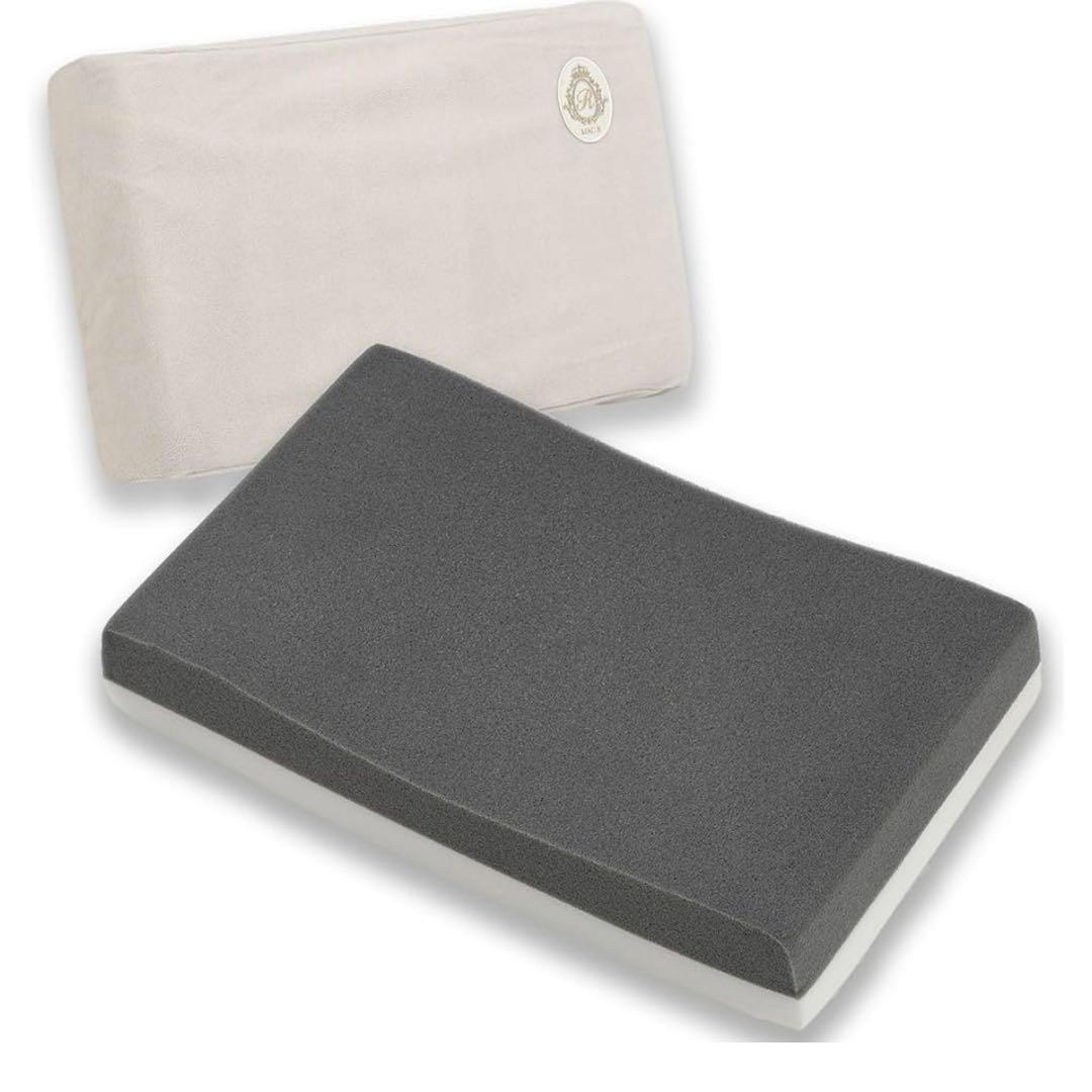 MACR 枕 カバー付 ウレタン機能性 まくら 低反発 高反発 首のリフレッシュ