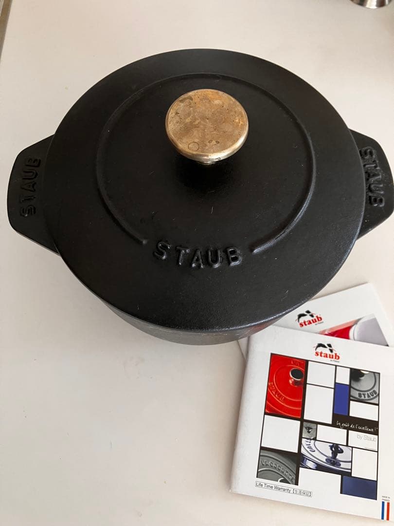 タイムセール⭐︎STAUB ラ・ココット de GOHAN 16cm ブラック