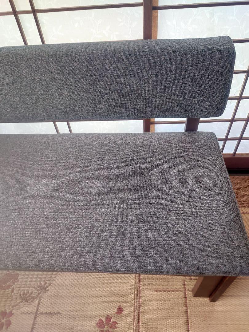 694 シギヤマ家具 伸長式カウチソファ ダイニングベンチ リビング 北欧風