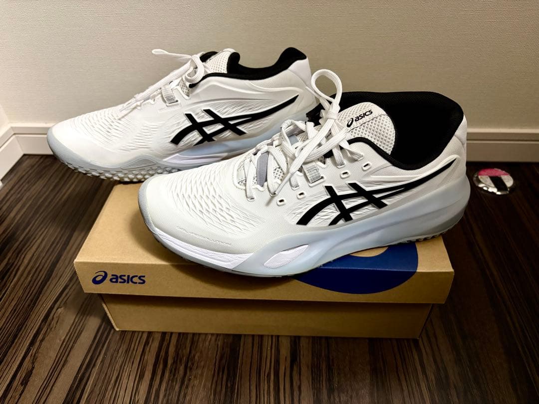 超美品 asics GEL-RESOLUTION X オムニ・クレー 27.5