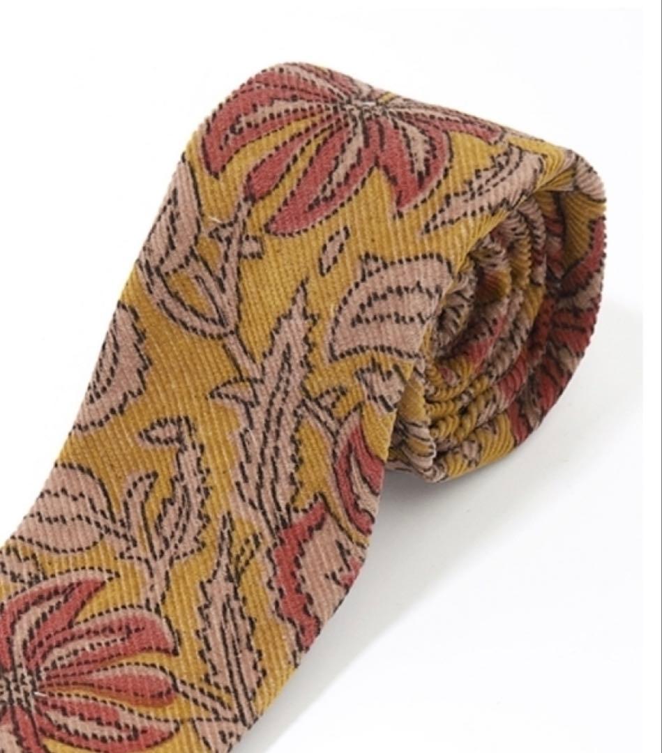 Engineered Garments ネクタイ フローラルプリント　タグ有