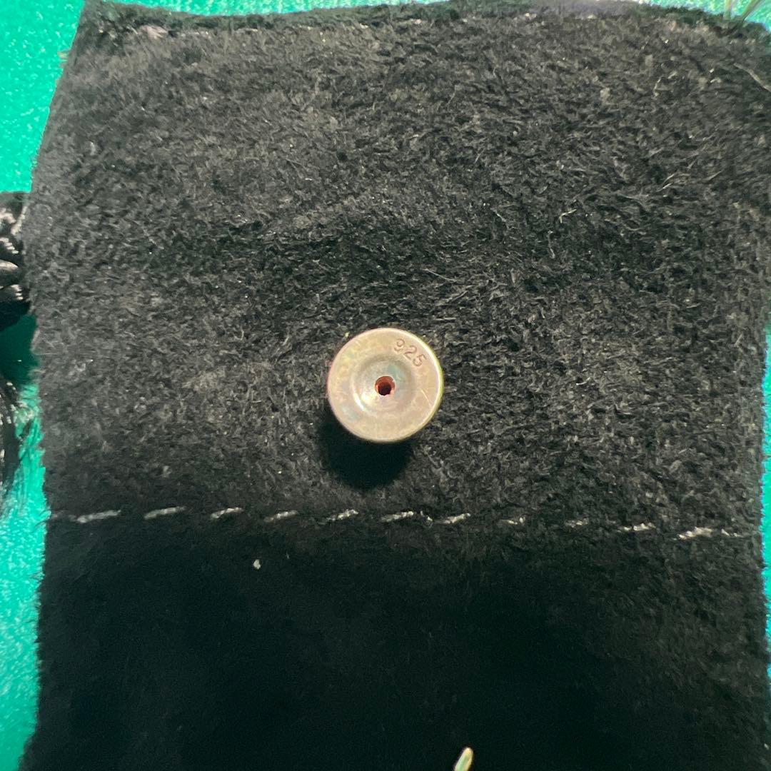 クロムハーツ　ピアスwithルビー