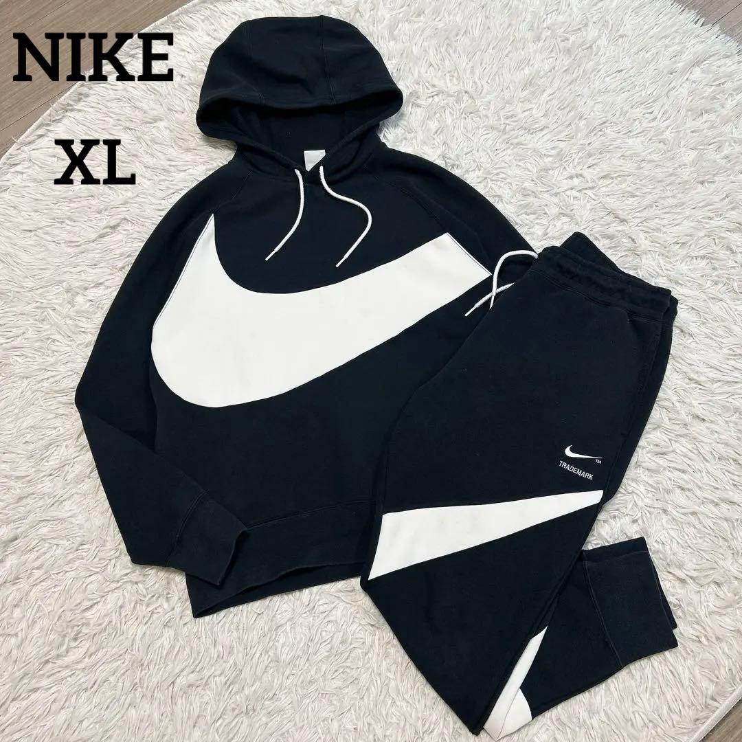 NIKE ナイキ ビッグロゴ スウェットパーカー セットアップ ジョガーパンツ