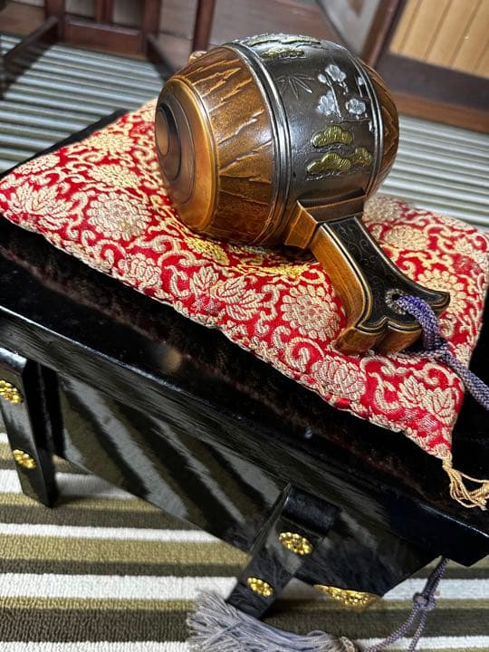 打ち出の小槌　置物