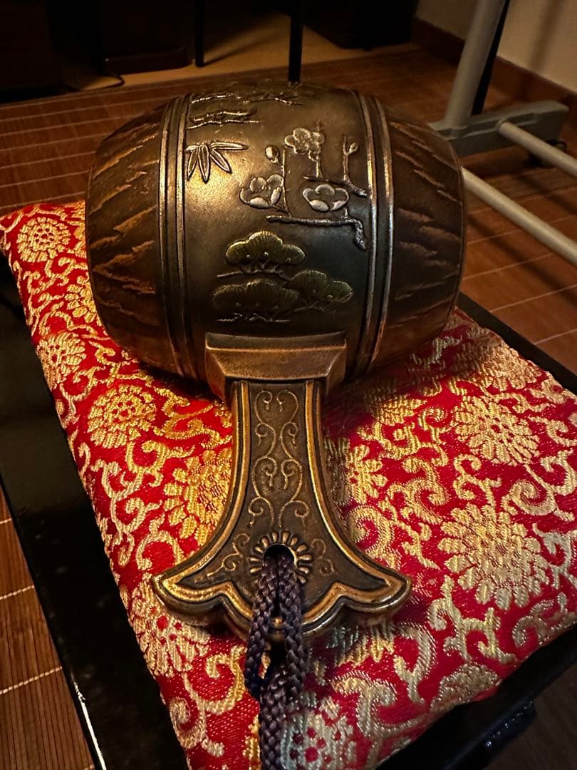 打ち出の小槌　置物