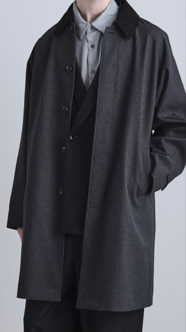 【新品未使用】サキソニーコート /tk.TAKEO KIKUCHI /02(M)