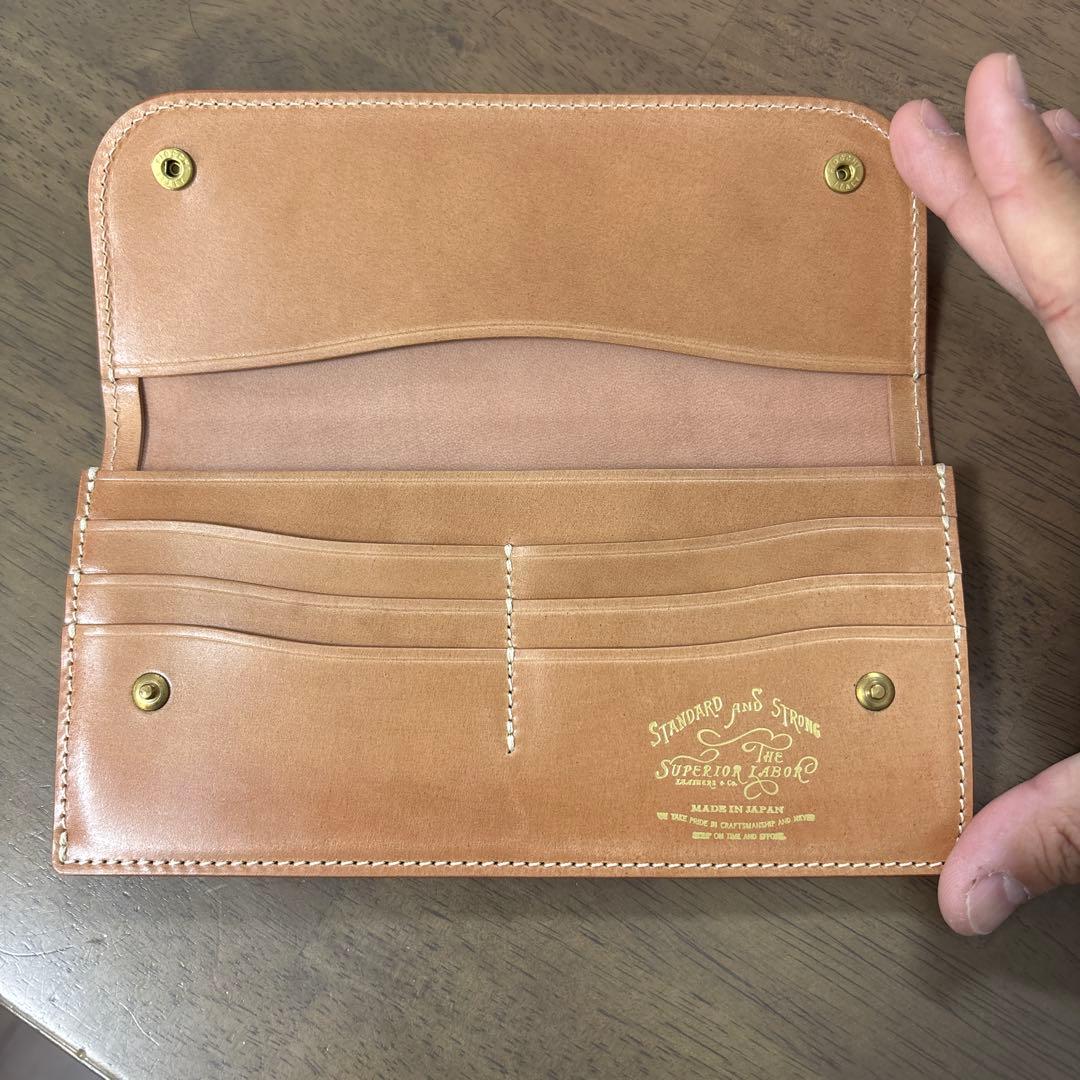 シュペリオールレイバー長財布　コードバン　未使用 SUPERIOR LABOR