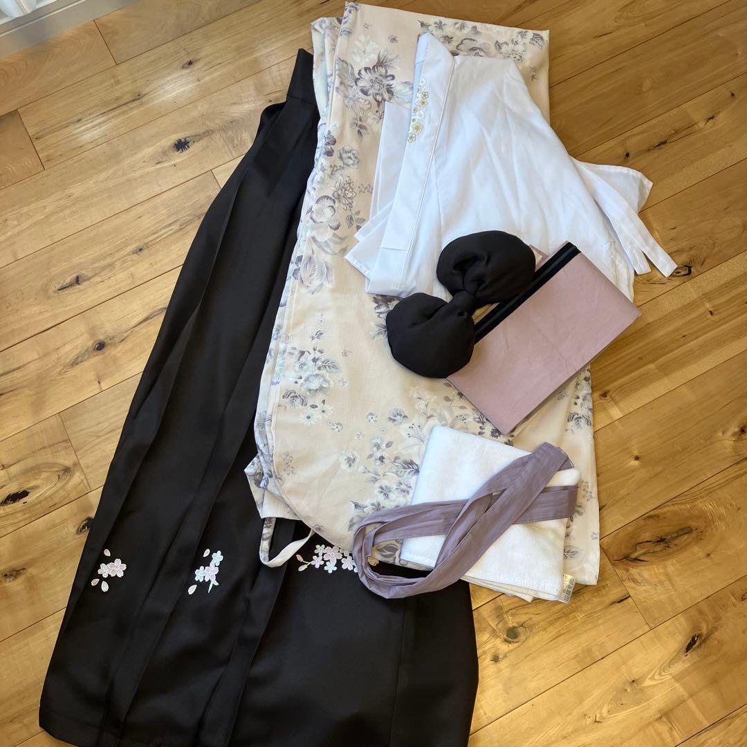 キャサリンコテージ　小学生　卒業式　袴　セット（肌襦袢・補正タオル付き）