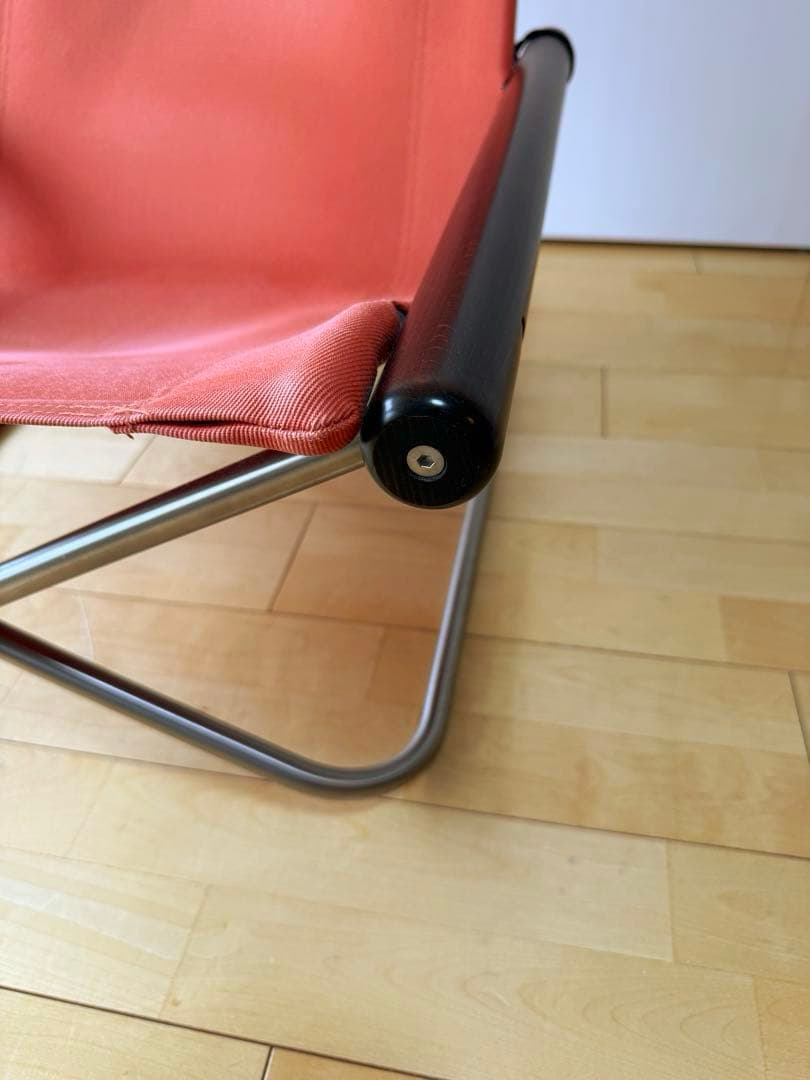 ★NychairX（ニーチェア X）ダークブラウン/レンガ（NY-105）