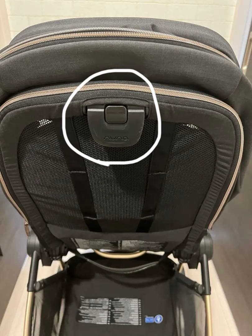 nuna ベビーカー イクサ リベテッドローズ