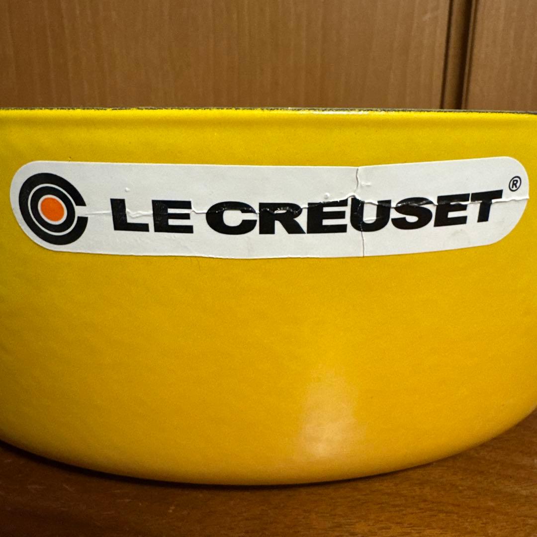 未使用 ルクルーゼ ココットオーバル 25cm ディジョンイエロー