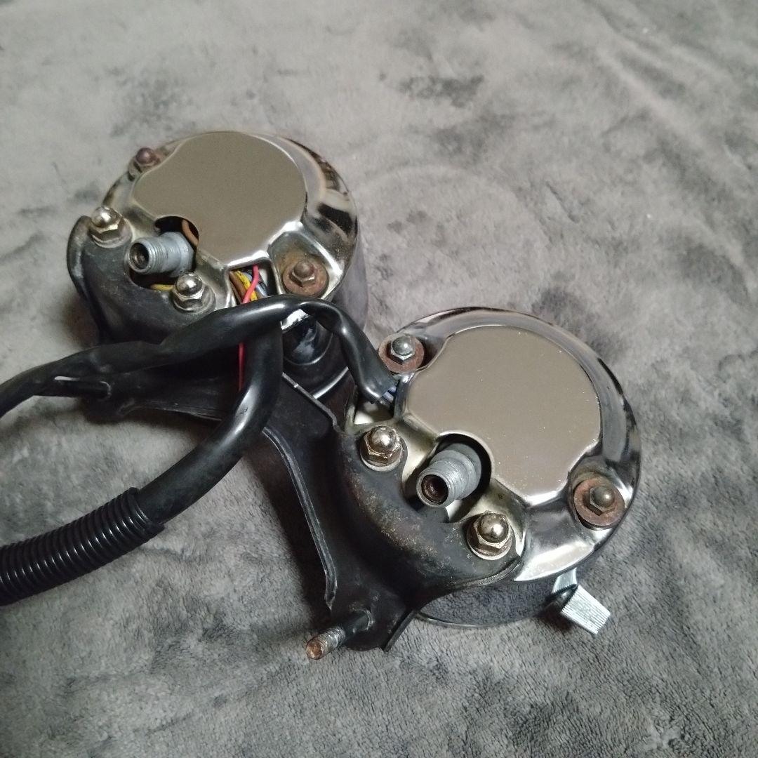 YAMAHA SR400 純正メーター 実動取り外し