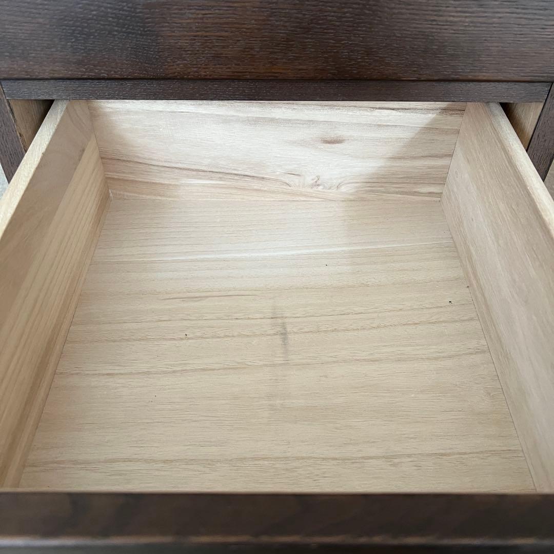 無印良品　タモ材4段チェスト【廃盤品】