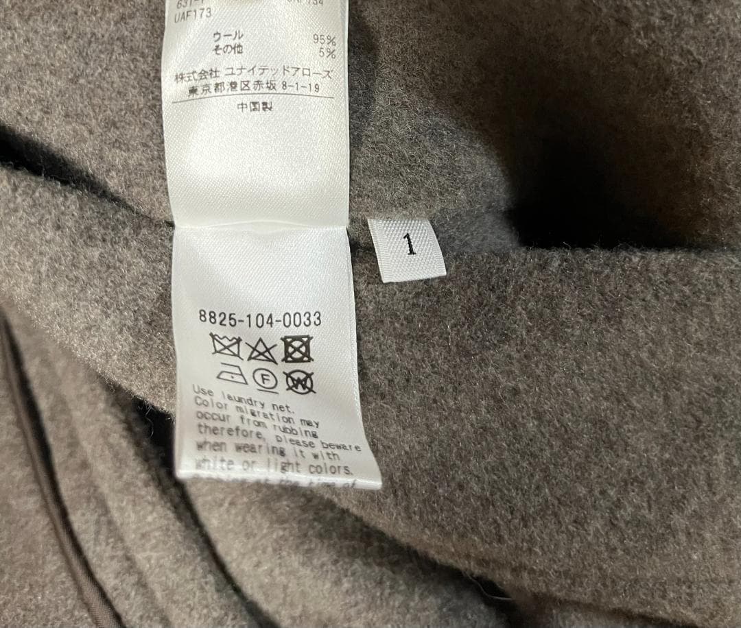 新品LOEFF＜ロエフ＞UNITEDARROWSリバーポンチョステンカラーコート