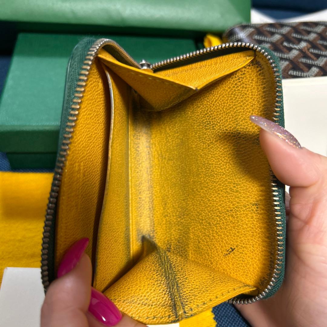 ゴヤール GOYARD 小銭入れ グリーン