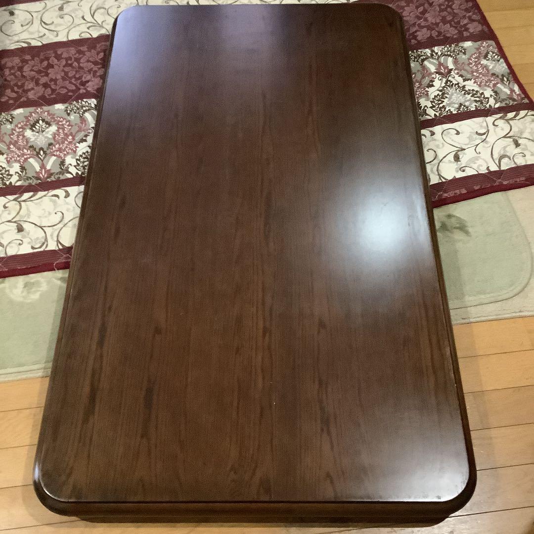 家具調こたつテーブル　長方形