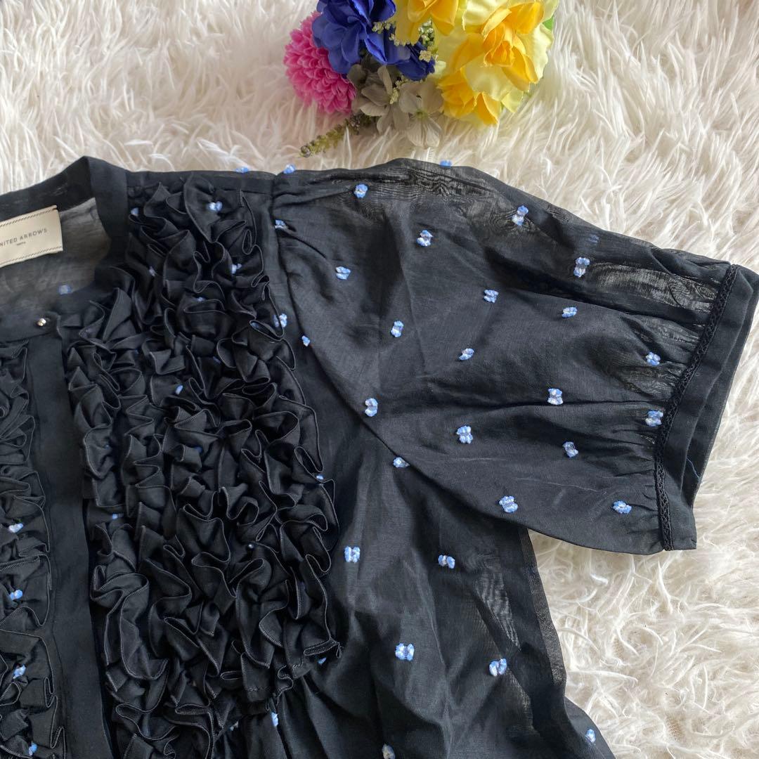 Coco.mico新品　UNITED ARROWS　2トーン ドット