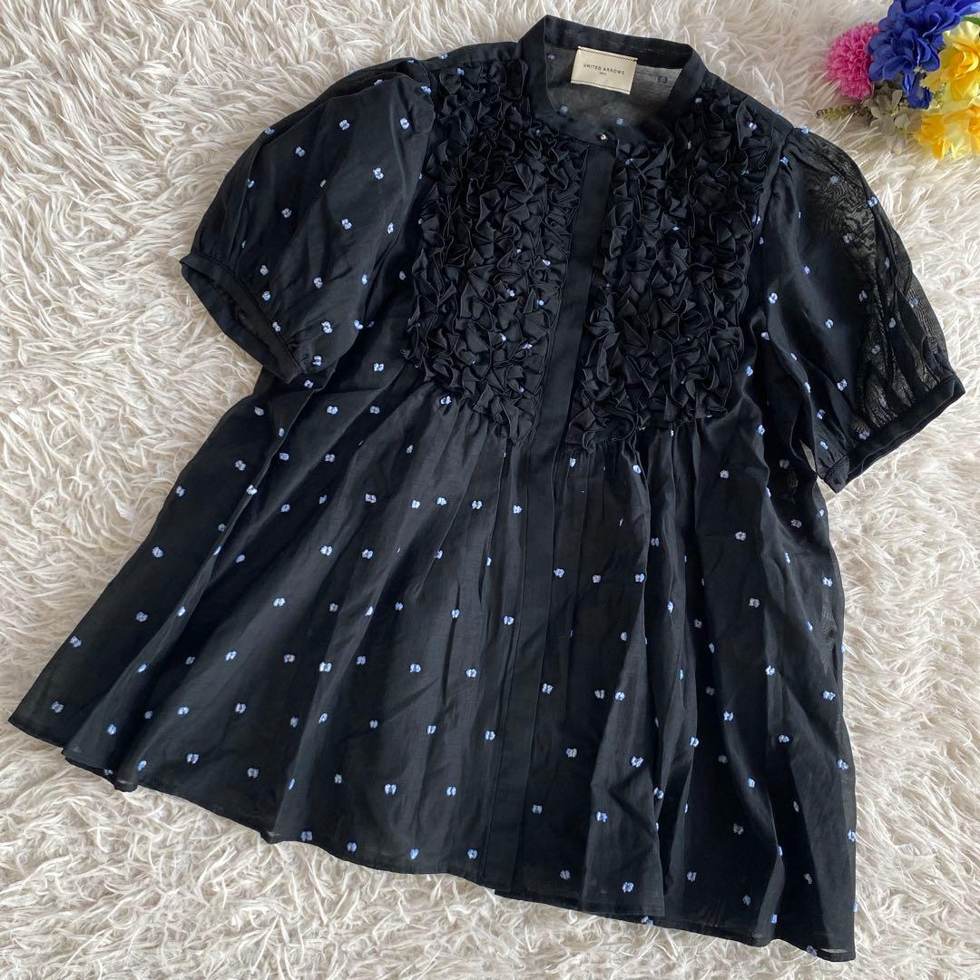 Coco.mico新品　UNITED ARROWS　2トーン ドット