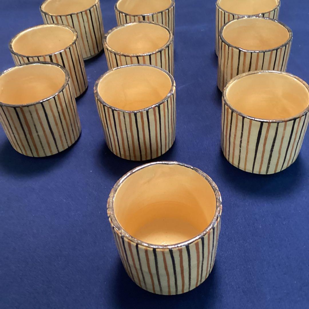 十草切立珍味入れ　　10客　新品未使用