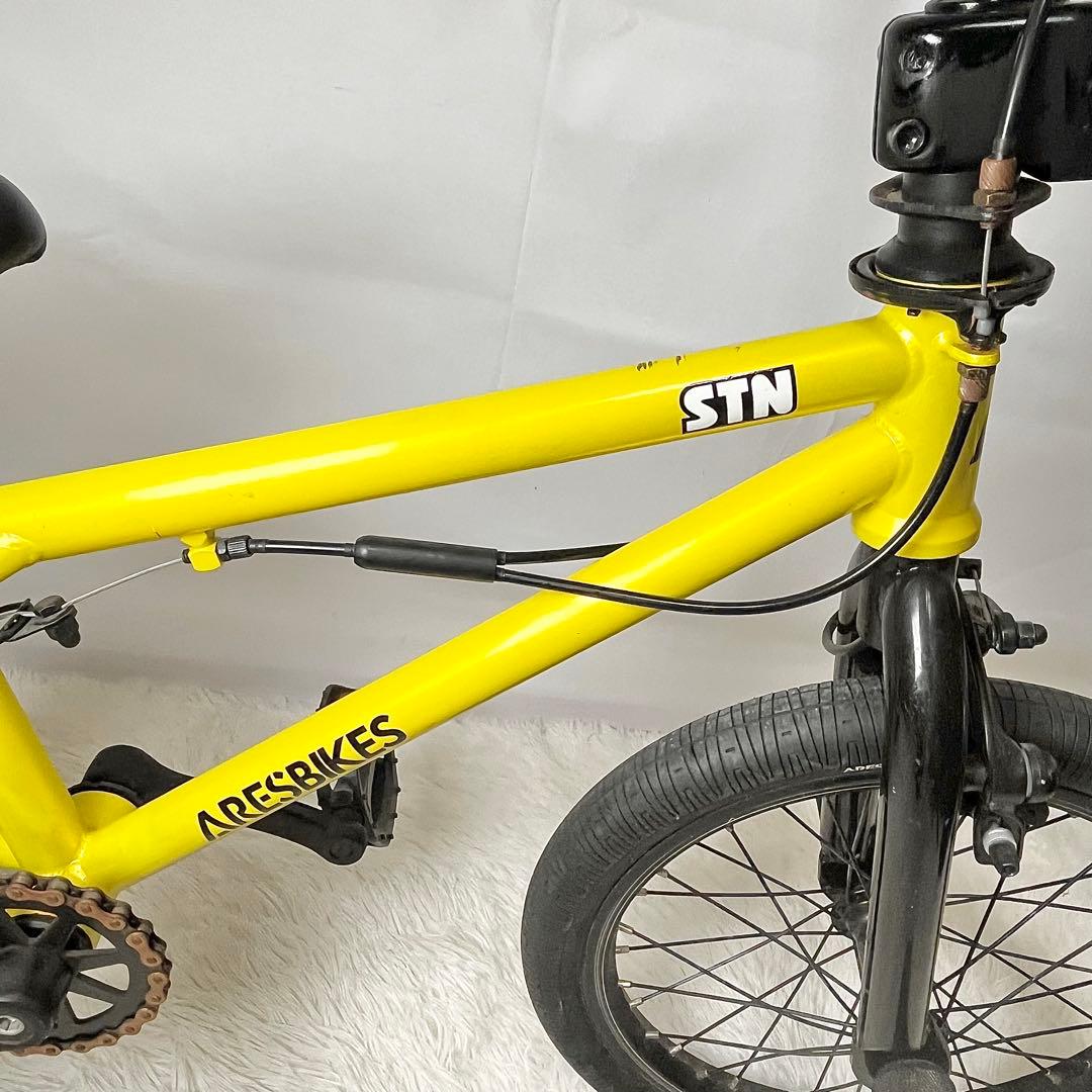 【良品】ARESBIKES STN BMX 16インチ イエロー 自転車