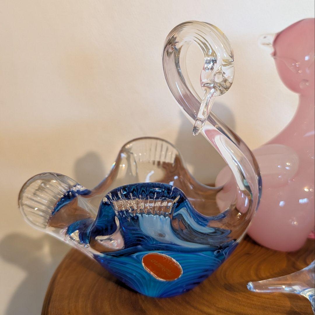 イタリア　ヴェネチア　ガラス工芸品　murano　3点セット