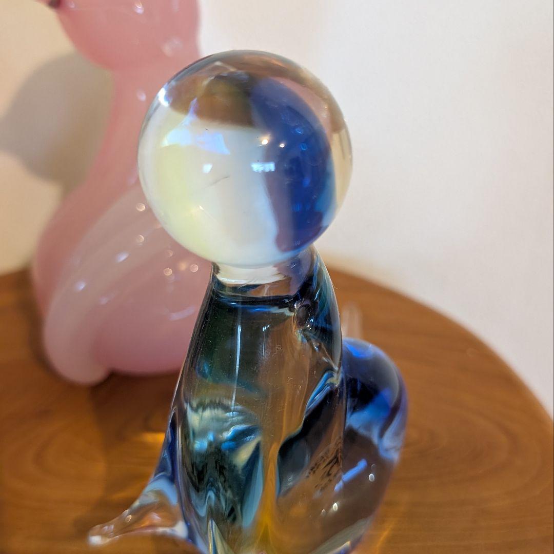 イタリア　ヴェネチア　ガラス工芸品　murano　3点セット