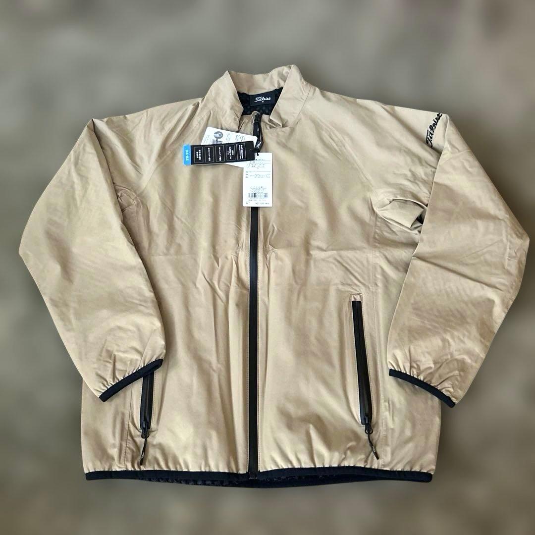 タイトリスト ゴルフジャケット ベージュ Mサイズ