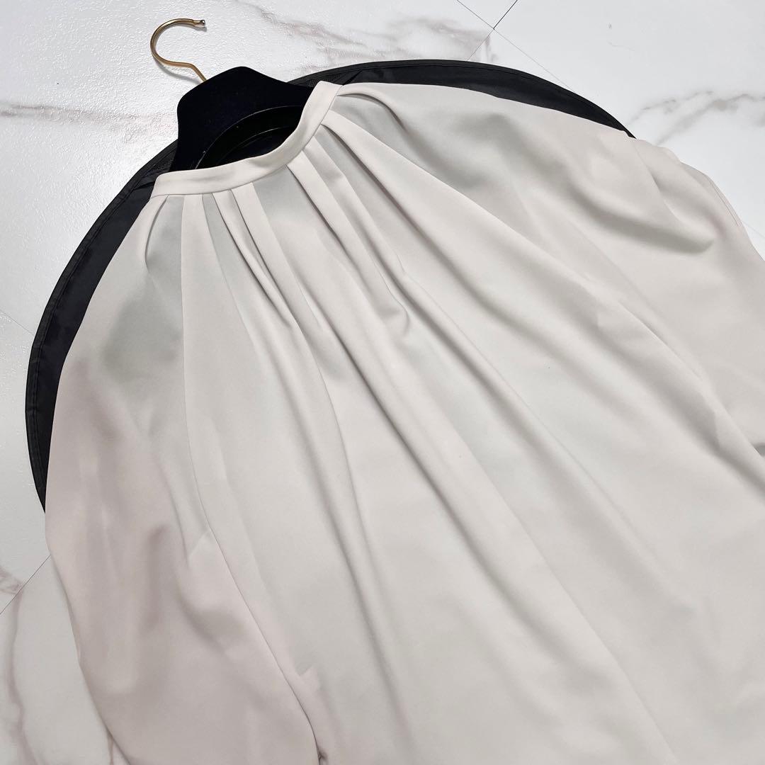 ADORE アドーア フラットジョーゼットブラウス ライトベージュ 近年モデル