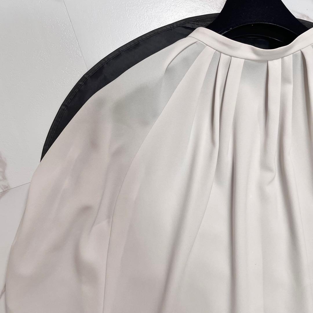 ADORE アドーア フラットジョーゼットブラウス ライトベージュ 近年モデル