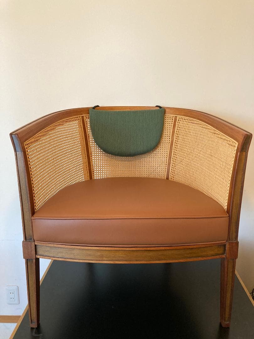 DREXEL HERITAGE社アームチェア DanshArtWeaving生地