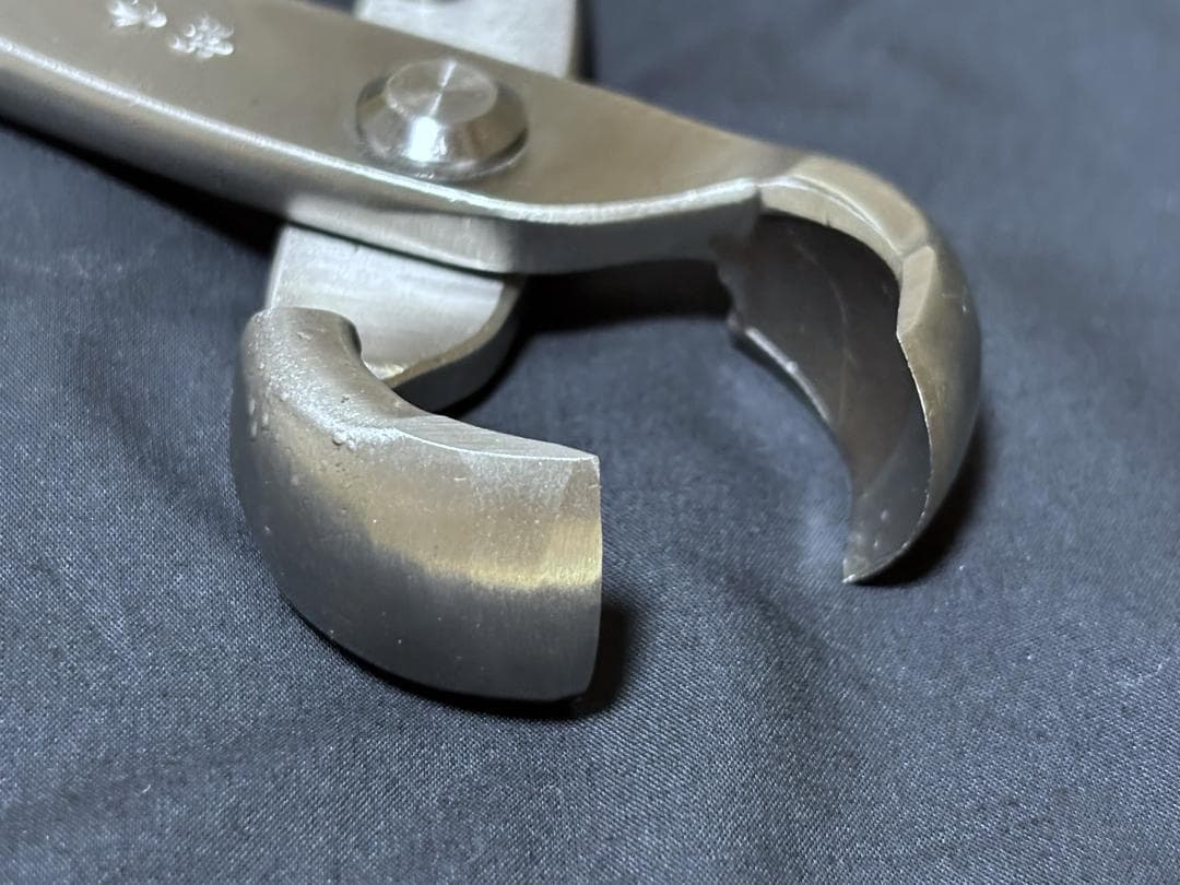 盆栽道具4点セット　ハサミ ヤットコ 又枝切狭 コブ切狭