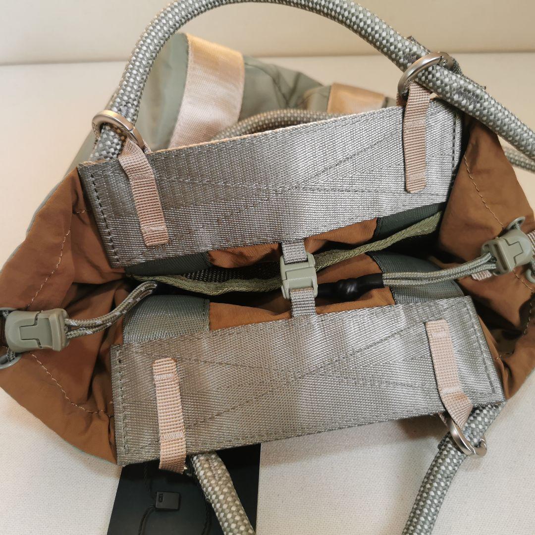 topologie トートバッグ グレー ファッション性のある両面使いのバッグ