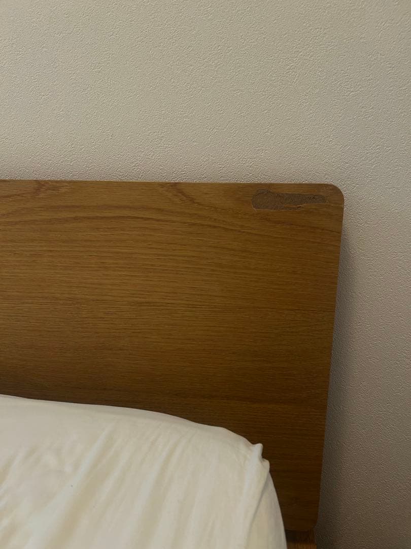 【3月末発送】無印　シングルベッドフレーム　2台　旧型