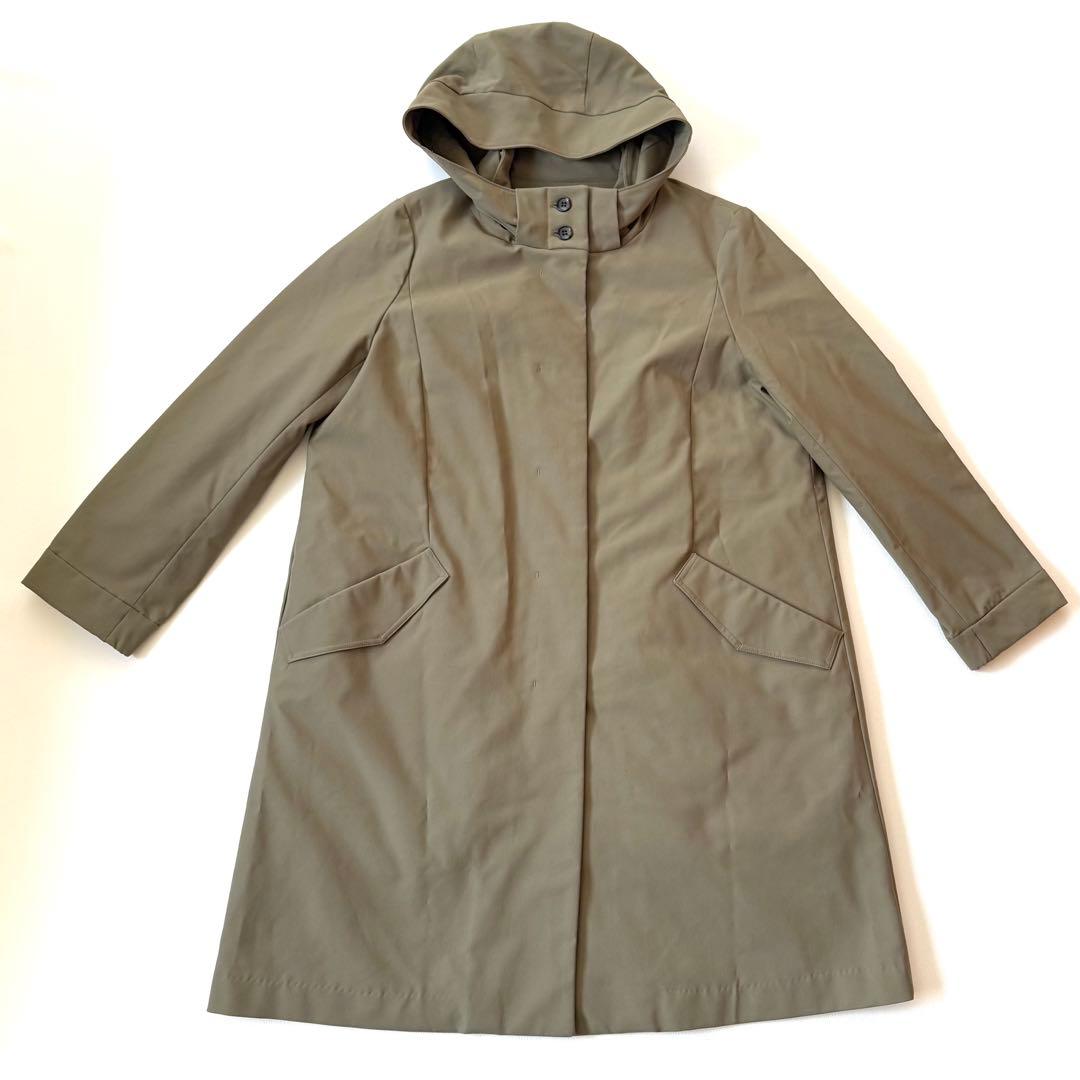 サイズ44✨アンタイトル　Thermoreライナー付 フーデットコート 撥水